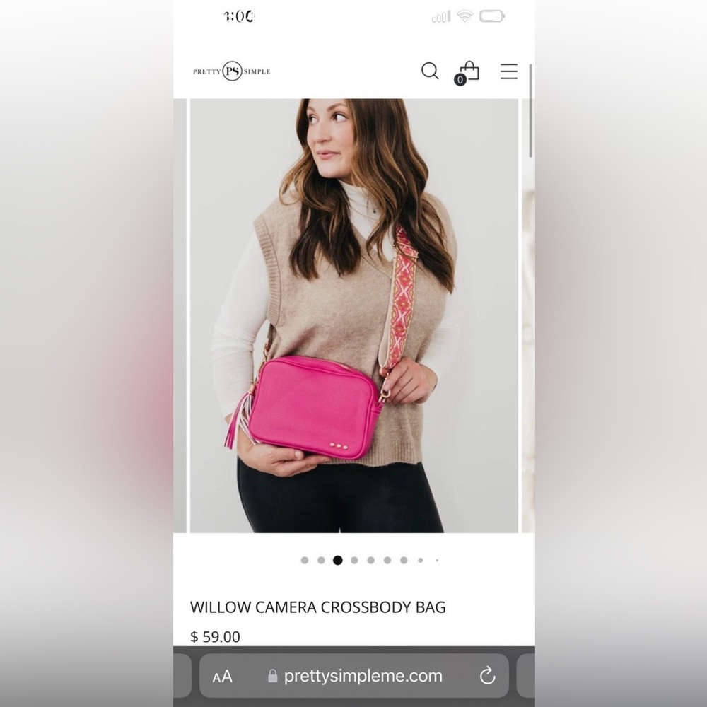 COPY - Super Cute Pink Bag *NEW WITH TAGS*
